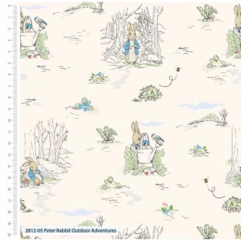 Peter Rabbit by Beatrix Potter for Visage Textiles