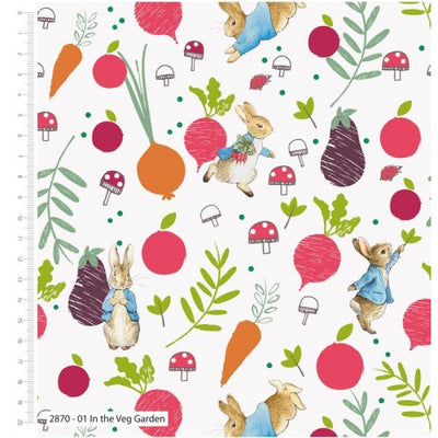 Peter Rabbit by Beatrix Potter for Visage Textiles