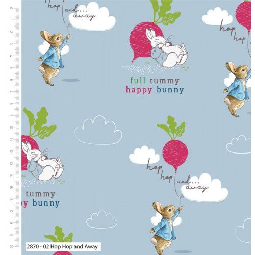 Peter Rabbit by Beatrix Potter for Visage Textiles