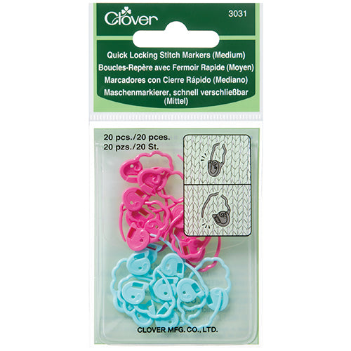 Clover Quick Locking Stitch Markers