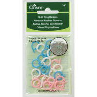 Clover Split Ring Markers