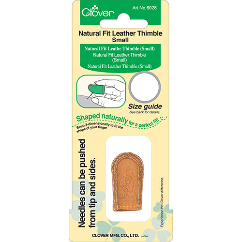 Clover Natural Fit Leather Thimble