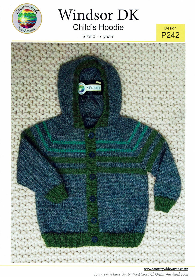Countrywide 242   Windsor 8 Ply Childs Hoodie