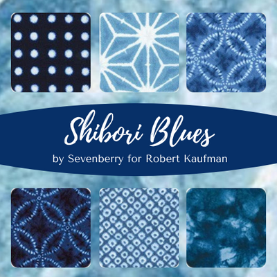 Shibori Blues by Sevenberry for Robert Kaufman Fabrics