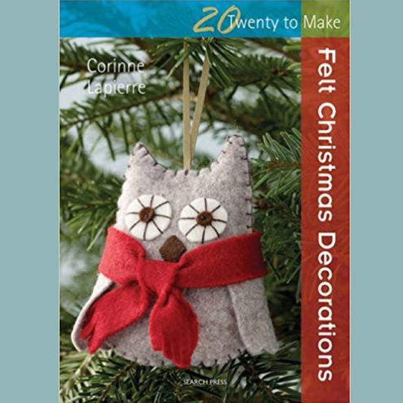 Felt Christmas Decorations by Corinne Lapierre