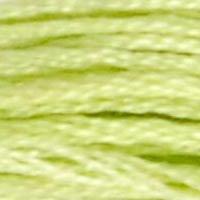 A close up of stranded thread col 15 Green Charm