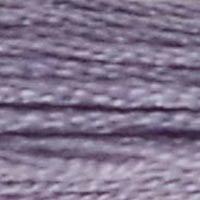 A close up of stranded thread col 28 Medium Light Eggplant