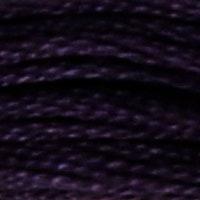 A close up of stranded thread col 29 Eggplant