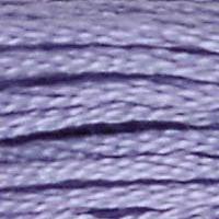 A close up of stranded thread col 30 Medium Light Blueberry