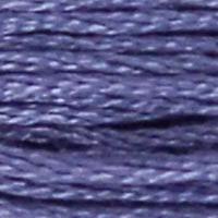 A close up of stranded thread col 31 Blueberry