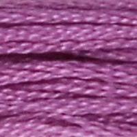 A close up of stranded thread col 33 Heliotrope
