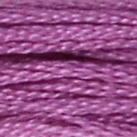 A close up of stranded thread col 33 Heliotrope