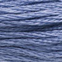 A close up of stranded thread col 160 Storm Blue