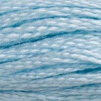 A close up of stranded thread col 162 Very Light Blue