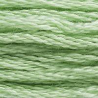 A close up of stranded thread col 164 Pistachio Green
