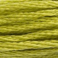 A close up of stranded thread col 166 Moss Green