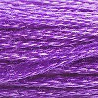 A close up of stranded thread col 208 Pansy Lavender