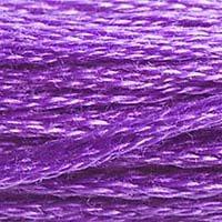 A close up of stranded thread col 208 Pansy Lavender