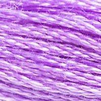 A close up of stranded thread col 209 Lilac