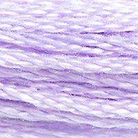 A close up of stranded thread col 211 Pale Violet