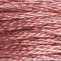 A close up of stranded thread col 223 Medium Dusty Pink