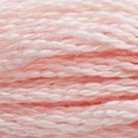A close up of stranded thread col 225 Pale Shell Pink