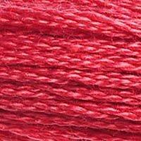 A close up of stranded thread col 309 Dark Raspberry Rose