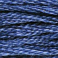 A close up of stranded thread col 312 Night Blue