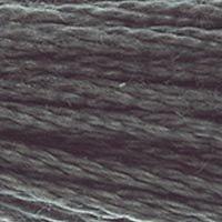 Close up of DMC stranded cotton shade 535 Stone Grey