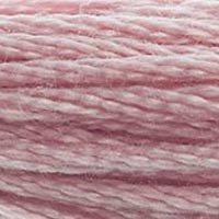 Close up of DMC stranded cotton shade 778 Antique Mauve