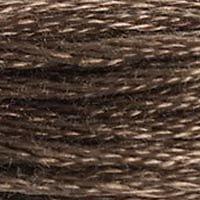 Close up of DMC stranded cotton shade 840 Hare Brown
