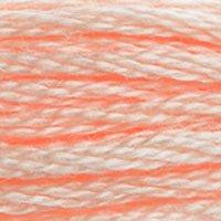 Close up of DMC stranded cotton shade 967 Pale Apricot