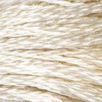 Close up of DMC stranded cotton shade 3033 Antique Silver