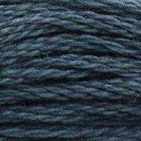 Close up of DMC stranded cotton shade 3768 Storm Grey