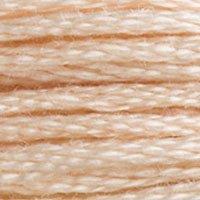 Close up of DMC stranded cotton shade 3774 Pale Desert Sand
