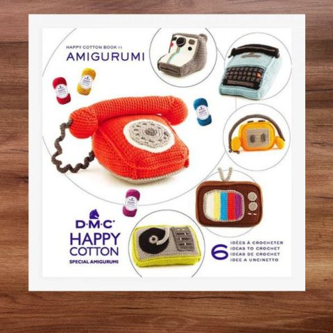 DMC Happy  Cotton Book 11 - Vintage Media- Amigurumi  patterns
