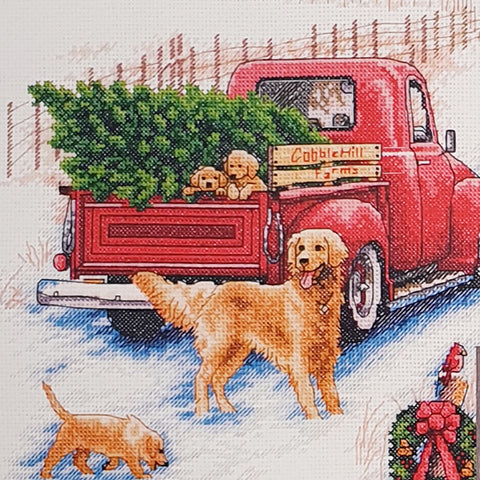 Dimensions Cross Stitch Kit - Winter Ride