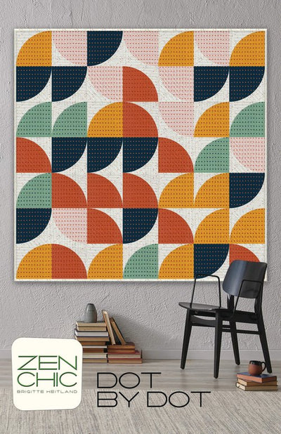 Dot by Dot Quilt Pattern by Zen Chic
