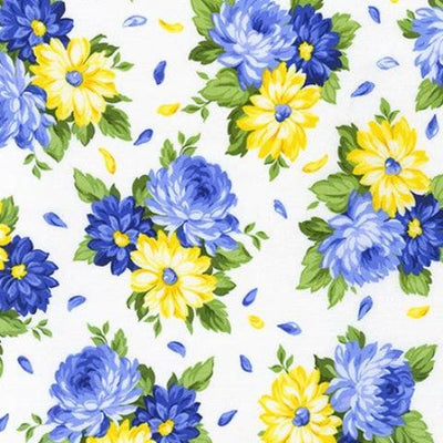 Flowerhouse Sunshine by Debbie Beaves for Robert Kaufman Fabrics