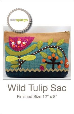Sue Spargo - Wild Tulip Sac Pattern