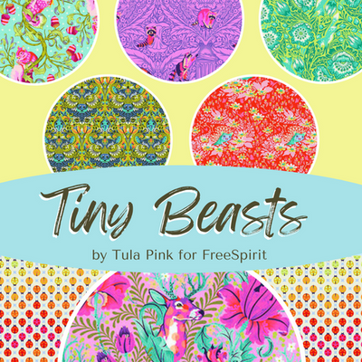 Tiny Beasts by Tula Pink for FreeSpirit