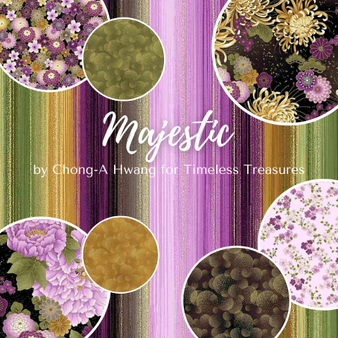 Majestic by Chong-A Hwang for Timeless Treasures