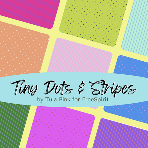 Tiny Dots and Stripes by Tula Pink for FreeSpirit