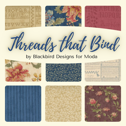 Threads Collection By Moda Threads That Bind by Blackbird Designs for Moda – The Handzon Shop