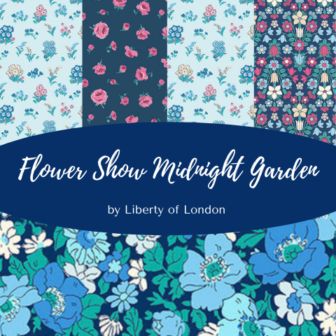 Flower Show Midnight Garden Collection by Liberty of London