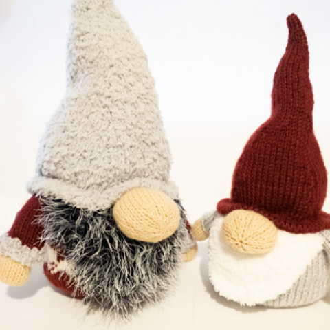 Festive Tomte Gnomes Knitting Pattern