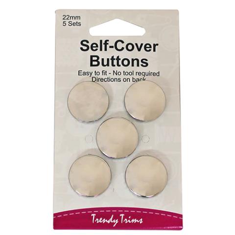 Buttons - Self Cover Metal