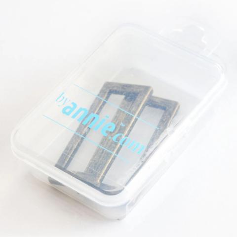 ByAnnie Rectangle Rings