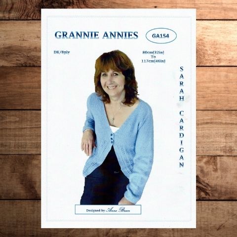Grannie Annie 154 - Sarah CardiGrannie Annien