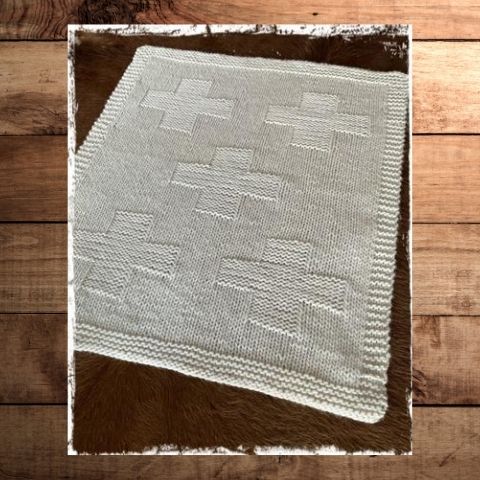 The Kiwi Stitch and Knit Co. - Chunky Cross Rug & Cushion